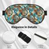 Boho Dreamcatcher Feather A Print Sleep Masks for Women Men, Eye Masks for Sleep Double-Sided, Blackout Eye Covers for Sleeping/Travel view 3