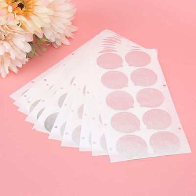 OEBUAFI 100Pcs Aluminum Foil Coffee Capsule Seal Sticker Disposable Aluminum Film for Capsules with High Temperature Resistance 150-180
