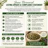 Jane Bernard Organic Comfrey Leaf Cut & Sifted (C/S) view 3