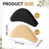 4 Pairs Shoes Too Big Inserts Shoe Fillers Adjust Toe Cushion for Loose Shoe for Sneakers Heels Flats Boots Pain Relief and Comfort view 2