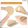 4 Pairs Shoes Too Big Inserts Shoe Fillers Adjust Toe Cushion for Loose Shoe for Sneakers Heels Flats Boots Pain Relief and Comfort view 3