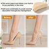 4 Pairs Shoes Too Big Inserts Shoe Fillers Adjust Toe Cushion for Loose Shoe for Sneakers Heels Flats Boots Pain Relief and Comfort view 4