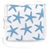 PRESSINART Starfish Period Bag Pouch 5.12 x 5.12 x 1.57 Inch Sanitary Napkin Storage Bag with Zipper Portable Reusable Waterproof Polyester Menstrual Pad Pouch First Period Gifts for Women Daily Use view 1