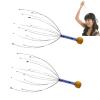 Beufee Scalp Massager, 2Pcs Handheld Head Massage Tingler High Elasticity Promote Blood Circulation Scalp Scratcher for Stress Relief view 1