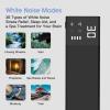 Under Pillow Bone Conduction Sleep Speaker - Bluetooth White Noise Machine with Display, 36 Sleep Sounds, Timer & TF Card, Ideal for Side Sleepers & Those with Sleep Difficulties view 3