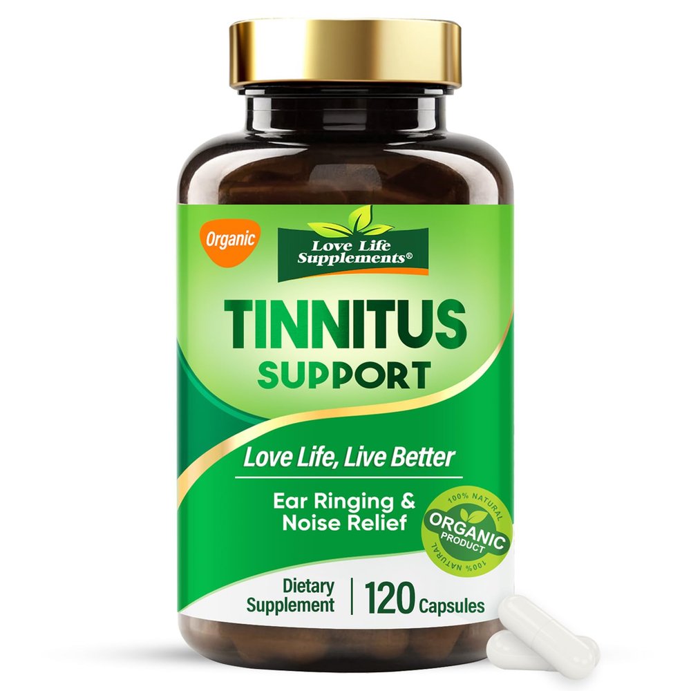 Tinnitus Relief for Ringing Ears, Natural Formula to Reduces Ear Noise and Promotes Hearing Comfort
