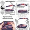 LACIYISON Cardinal Flower Moon Print 3-Piece Rollator Accessories Set, Walker Seat and Backrest Cover, Under-Seat Storage Bag, Easy to Install Rollator Walker Accessories for Seniors view 3