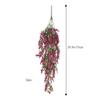 KLJUHGTR 2 Piece Lavender Wall Hanging Rattan Living Room Bouquet Wedding Decoration Plant Basket Vines view 4