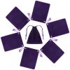 IMEDGOG 20 Pcs Small Purple Velvet Jewelry Bags, 2.8"x3.5" Soft Drawstring Gift Pouches, Reusable Velvet Cloth Bags for Jewelry, Bracelets, Earrings, Party Favors & Small Trinkets view 1