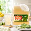 Aloe Vera Drink Liquid Beverage, 128 Fl Oz Large Size Plant-Based Refreshment Drink for Daily Use, Ready to Serve Beverage view 2