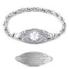 ASTERY Medical Alert Bracelets for Women with Free Engraving view 1