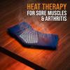 Blue Ankle Ice Pack Wrap, Reusable Gel Cold Hot Compress for Achilles Tendonitis Plantar Fasciitis Sprain Comfort, Ergonomic Foot Heel Ice Pack for Sports Daily Use, Size M by Sooshoom view 4