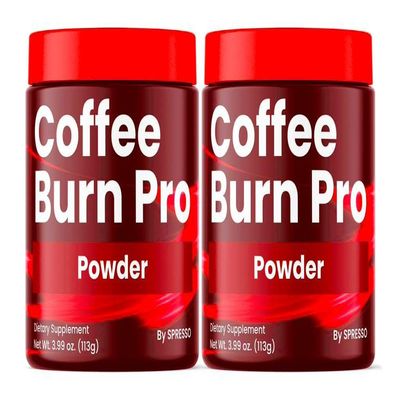 (2 Pack) Coffee Burn Pro Powder, Official CoffeeBurn Pro Supplement With Premium Ingredients, Advanced Formula Support For Active Lifestyle & Overall Wellness Reviews (5.5Oz Powder)