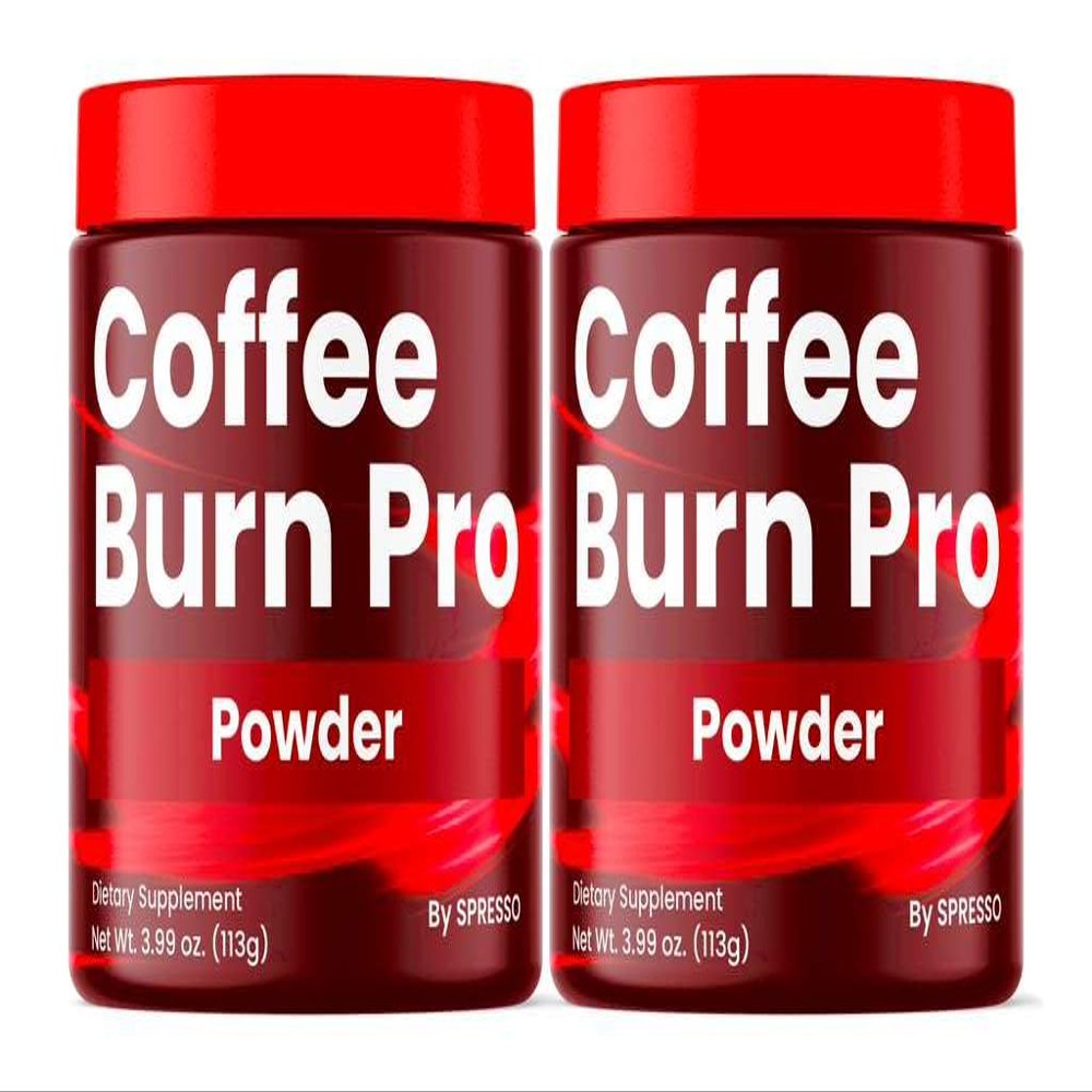 (2 Pack) Coffee Burn Pro Powder, Official CoffeeBurn Pro Supplement With Premium Ingredients, Advanced Formula Support For Active Lifestyle & Overall Wellness Reviews (5.5Oz Powder)