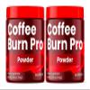 (2 Pack) Coffee Burn Pro Powder, Official CoffeeBurn Pro Supplement With Premium Ingredients, Advanced Formula Support For Active Lifestyle & Overall Wellness Reviews (5.5Oz Powder) view 1