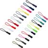 Zipper Pull, 10pcs Replacement Backpack Clothes Zip Cord Puller Slider Travel Kit(Black) view 2