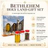 Holy Land Blessing Gift Set 3-Piece Spiritual Elements Trio with Blessed Olive Oil, Sacred Jerusalem Soil & Jordan River Holy Water Traditional Religious Souvenir (Bethlehem) view 2