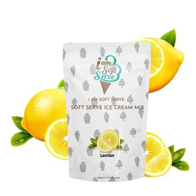 I Am Soft Serve Ice Cream Mix, Professional Grade Quick-Dissolving Soft-Serve Powder Base, Yields 40 Cones, 1 kg (2.2 lbs) Bag (Lime)