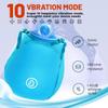 2026 New Enhanced Version Tool for Women: Double Motor Little Lemon Shaped Portable Handheld Massager 10 Modes, Lemon Shape Massager for Stress Relief and Relaxation Waterproof Quiet-52613 view 3