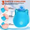 2026 New Enhanced Version Tool for Women: Double Motor Little Lemon Shaped Portable Handheld Massager 10 Modes, Lemon Shape Massager for Stress Relief and Relaxation Waterproof Quiet-52613 view 4
