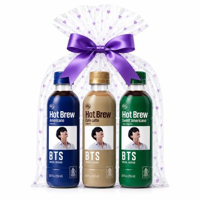 GongJooMama BTS X HY Hot Brew Coffee Drink Gift Set (JK 3)