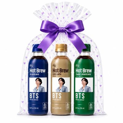 GongJooMama BTS X HY Hot Brew Coffee Drink Gift Set (V 3)