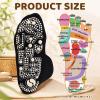 Bunnycool 1 Pair Acupressure Socks Reflexology Foot Massage Socks with Box view 2