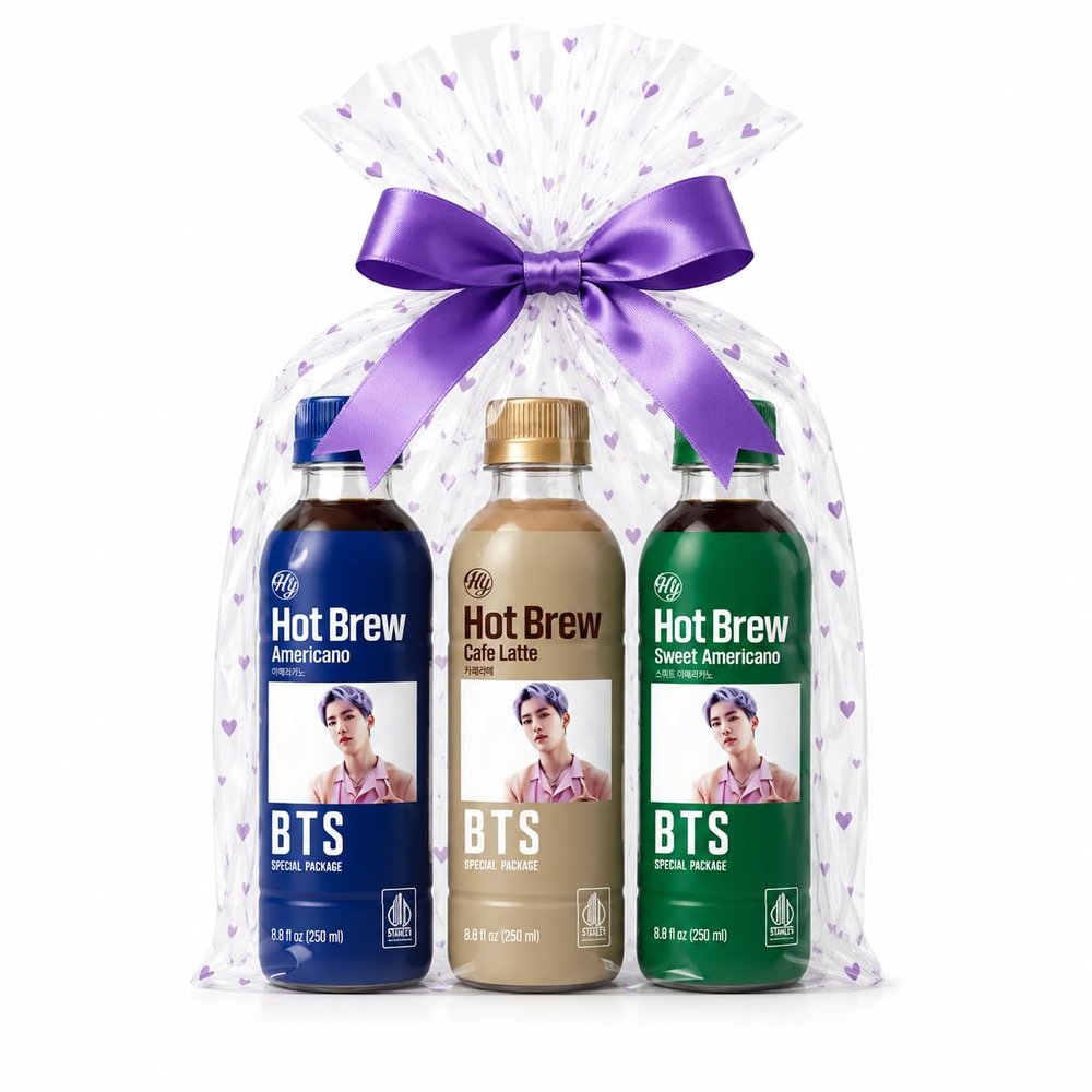 GongJooMama BTS X HY Hot Brew Coffee Drink Gift Set (JHOPE 3)
