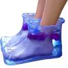 WLLYXUS Portable PVC Foot Soaking Spa Shoes, Tall Foot Bath Tub for Relaxing Foot Massage & Pedicure (Blue1, 11.2 * 4.7 * 7 inches) view 1