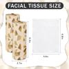 Arttown Car Tissue Holder for Cup Holder Geometric Facial Tissues 12 Pack view 2