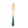 2PC- stainless steel solid color polishing butter is exquisite and practical for home use-dark green Taurus oil view 1