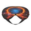 Pioyoku Cyberpunk Energy Rings Sleep Eye Mask for Sleeping, Light Blocking Eye Mask Travel Sleep Mask Eyeshade for Night Nap Flight view 1