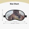 Armenian Church Sleep Mask for Side Sleeper Eye Mask for Sleeping Light Blocking Soft Breathable Sleep Eye Mask for Women Men Adjustable Elastic Strap Travel Nap Blackout Eye Shade Cover view 3