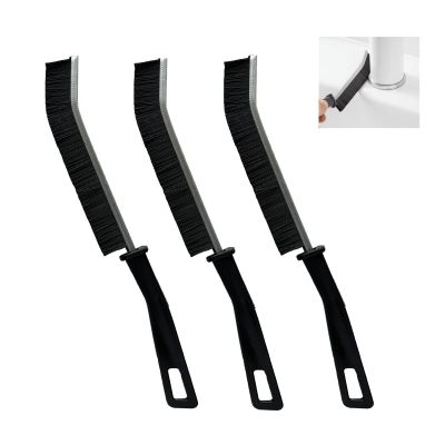 Hard Bristle Crevice Cleaning Thin Brush Set,Deep Cleaning Small Spaces 3pc
