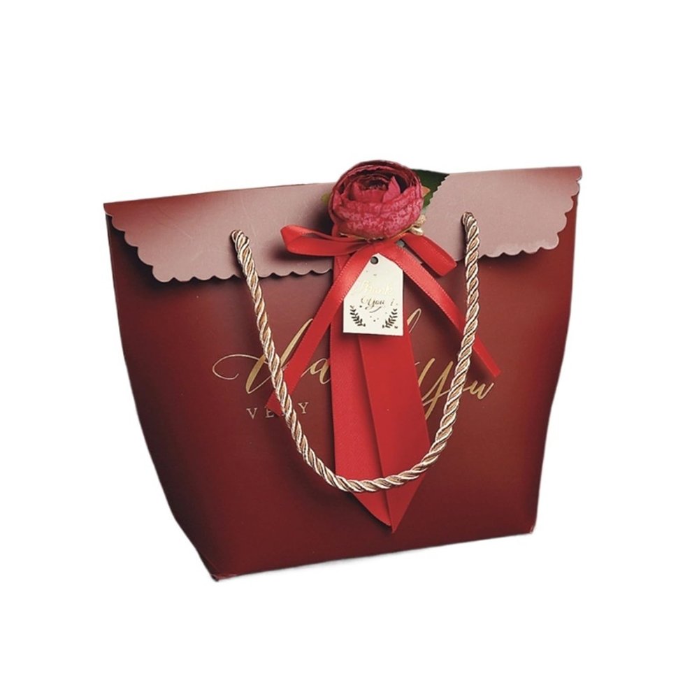CFFQDQUANB Gift Boxes Wedding Favour Boxes 20pcs Candy Bags Chocolate Packaging Bag for Birthday Party
