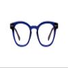 eyebobs - Waylaid | Round Frame for Average Faces, Midnight Blue Crystal, 1.50 view 1