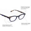 eyebobs - Waylaid | Round Frame for Average Faces, Midnight Blue Crystal, 1.50 view 2
