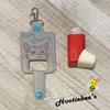 Cat Easy Wheezy Inhaler Holder Key Fob view 4