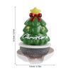 OSOLADY Christmas Scouring Pad Steel Wool, Holiday Kitchen Cleaning Brush with Handle, Stainless Steel Scrubber, Dishwashing Tool for Home Festive Party view 2