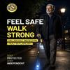 Adjustable Outdoor Walking Cane with LED Light Rechargeable and Lightweight Assistance for Everday Mobility view 3
