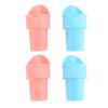 Sunydog Ice Cream Cone Holder Stand Upright Reusable Set of 4 for Kids Pink Blue Scooping Cream Frozen Yogurt Sorbet view 1