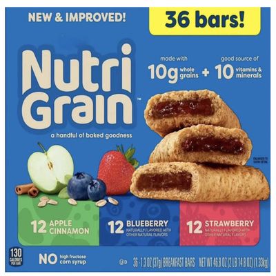NutriGrainn Variety Pack Breakfast Bars
