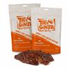 Three Gingers Original Beef Jerky, Tender Grass-Fed Beef Snack, Southeast Asian Inspired, Gluten Free, No Added MSG, No Nitrates or Nitrites, Sweet Savory Umami Flavor - 2 PK view 1