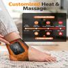 2-Pack Cordless Heated Foot/Ankle Massager, Arch & Heel Comfort, 3 Modes view 3