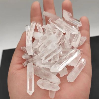 White Crystal Cluster Quartz Point for Collection Colorful Stones Ornaments