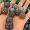 20mm Grey Agate Crystal Ball handling Crystal Ball Ornaments (Size : 30pcs) view 3
