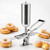 Manual Donut Filler, 5l Churro Machine, Donut Filler Injector, with 3 Short Nozzles and 1 Long Nozzle, Adjustable Filling Amount, Filling Accuracy 1g, for Bakeries, Donut Shops, Restaurants view 1