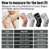 Kuangmi Knee Brace with Adjustable Compression Knob, Micro-Adjustable Support for Perfect Fit, Pain Relief from Arthritis, Meniscus Tear, 2 Pack, Long-GO-L view 4
