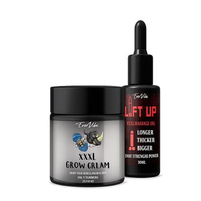 Male Enhancement Cream for Men, Body Gel for Private Part, Men's Re-Vitalize Enlargement Gel with Natural Oil, Enhance Size and Performance Get Bigger Thicker and Stronger Combo