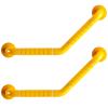 Grab Bars for Elderly for Wall 17 Inch, Fit for Studs, Knurled Anti-Slip Bathroom Shower Grab Bars for Seniors, Safety Handicap Grab Bars for Shower(30cm) view 1